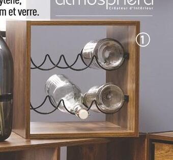 Centrakor Le rangement 6 bouteilles offre