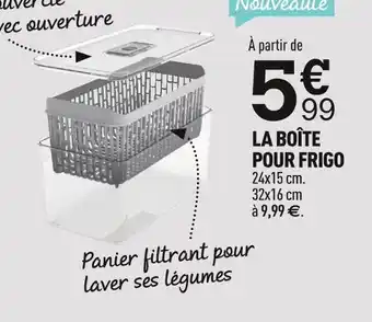 Centrakor La boîte pour frigo offre