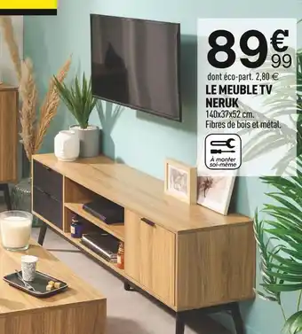 Centrakor Le meuble tv neruk offre