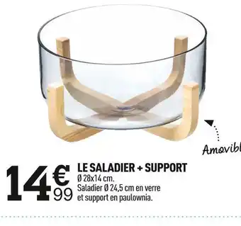 Centrakor Le saladier + support offre