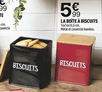 Centrakor La boîte à biscuits offre