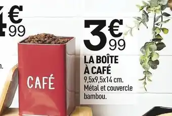 Centrakor La boîte à café offre