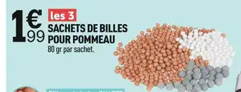 Centrakor Sachets de billes pour pommeau offre