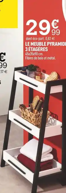 Le meuble pyramide 3 étagÚres