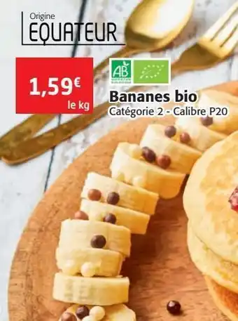 Colruyt Bananes bio offre