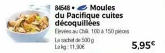 Thiriet Moules Du Pacifique Cuites offre