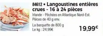 Thiriet Langoustines Entières Crues offre