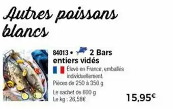 Thiriet Autres Poissons Blancs offre