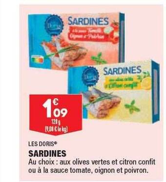 ALDI Les doris sardines offre