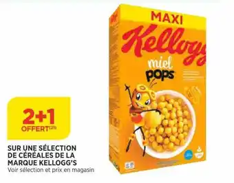 Bi1 Céréales de la marque kellogg's offre