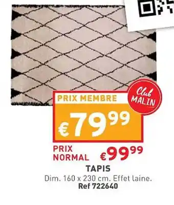 Trafic Tapis offre