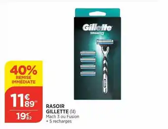 Bi1 Rasoir gillette offre