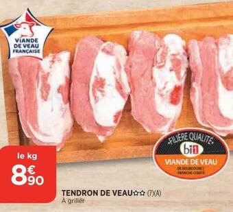 Bi1 Tendron de veau** offre