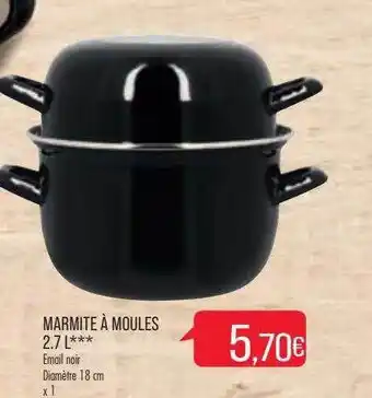 Match Marmite à moules offre