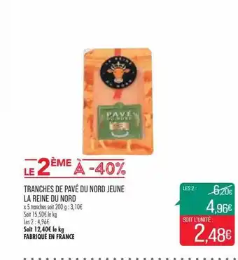 Match Tranches de pavé du nord jeune la reine du nord offre