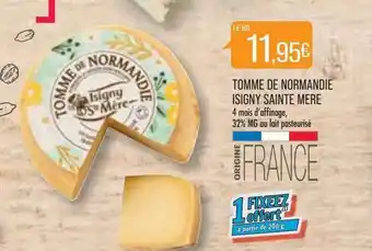 Match Tomme de normandie isigny sainte mère offre