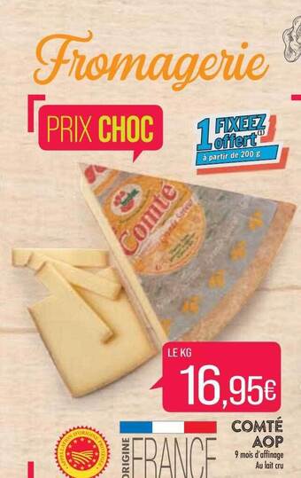 Match Comté aop offre