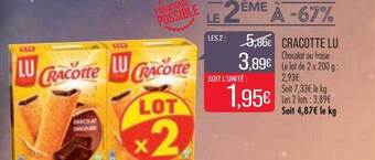 Match Cracotte lu offre