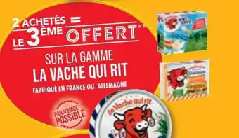 Match La gamme la vache qui rit offre