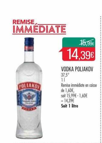 Match Vodka poliakov offre
