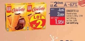 Match Cracotte lu offre