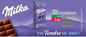 Match Tablettes de chocolat milka offre