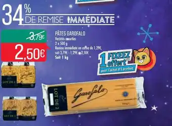 Match Pâtes garofalo offre