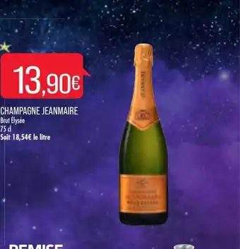 Match Champagne jeanmaire offre