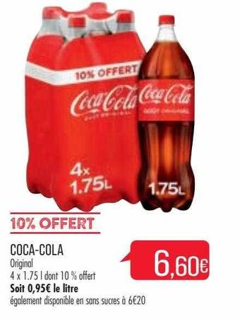 Match Coca-cola offre