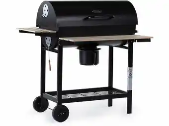 Truffaut Barbecue charbon de bois "king" - 95 x 63 x 105 cm - noir offre