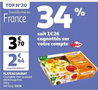 Auchan Plateau daunat offre