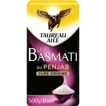 Auchan Riz basmati du penjab taureau ailé offre