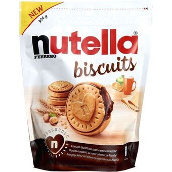 Auchan Nutella biscuits ferrero offre