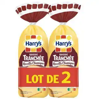 Brioche tranchée nature harrys