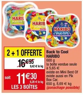 Migros Bonbons haribo offre