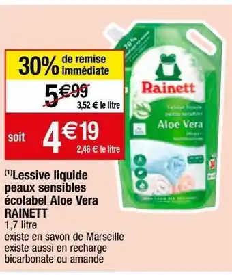 Lessive liquide rainett