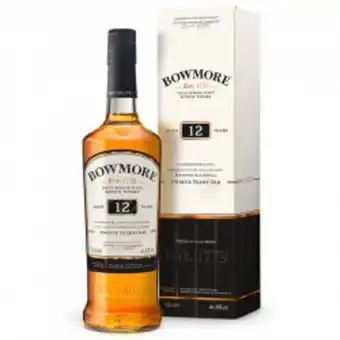Le Comptoir irlandais Bowmore 12 ans 70cl 40° offre