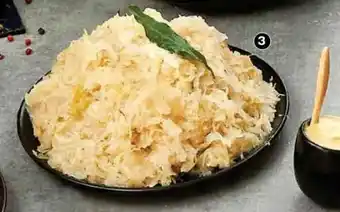 Choucroute cuite à la graisse d'oie et au riesling
