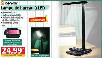 Norma Lampe de bureau à led denver offre