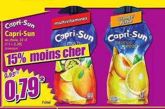 Norma Capri-sun offre
