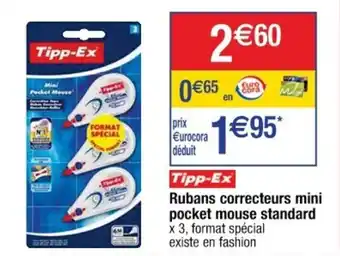 TIPP-EX rubans correcteurs mini pocket mouse standard