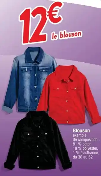 Cora x Carrefour Blouson offre