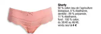 Cora x Carrefour Shorty offre