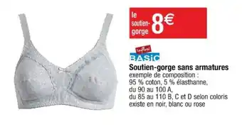 Cora x Carrefour Soutien-gorge sans armatures offre