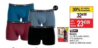 Cora x Carrefour Boxers offre