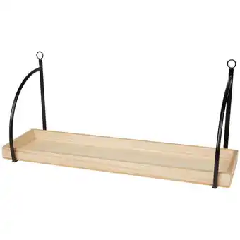 Action Étagère murale en bois et métal offre