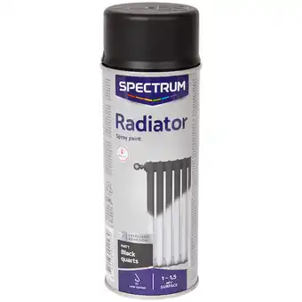 Action Peinture pour radiateur spectrum offre