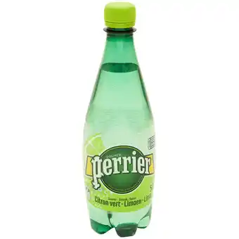 Action Eau minérale perrier citron vert offre