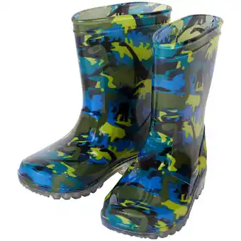 Action Bottes en caoutchouc avec lumière offre