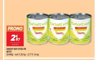 Haricot Vert Extra fin Netto